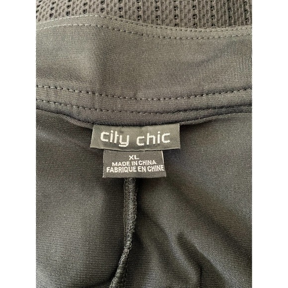 City Chic So Smitten Mesh Overlay Skirt - Picture 8 of 10